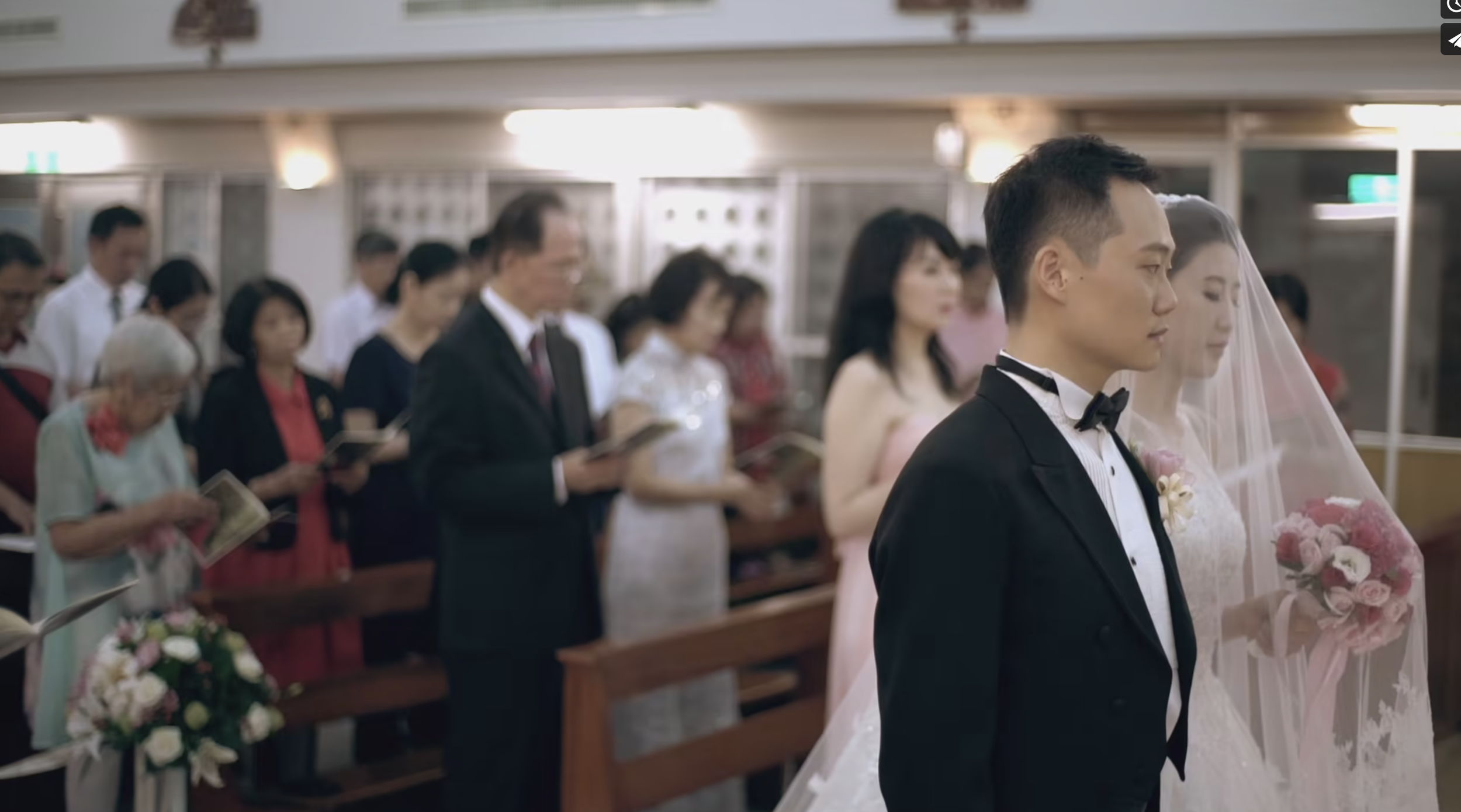 婚禮錄影/晶華酒店/教會婚禮/晚宴-翔竹&恩孜