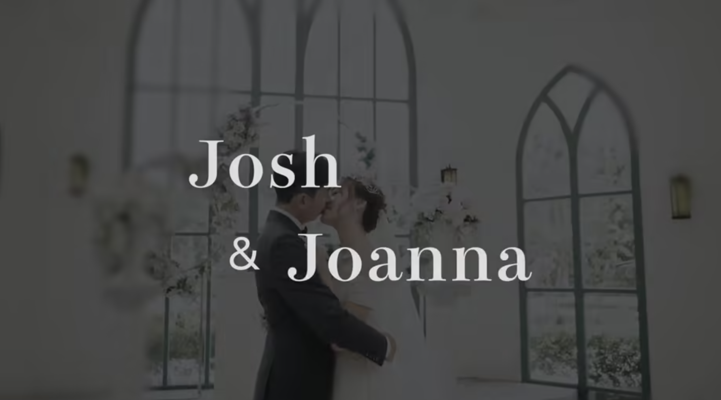SDE快剪快播/花田盛事築夢莊園/迎娶/午宴-Josh & Joanna